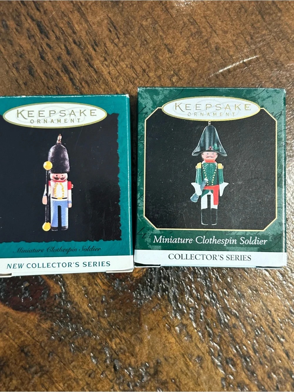 Hallmark Miniature Ornaments, Set of 5 Assorted Lot. Exc Condition